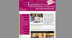 Desktop Screenshot of hamm-logopaedie.de