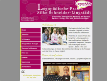 Tablet Screenshot of hamm-logopaedie.de